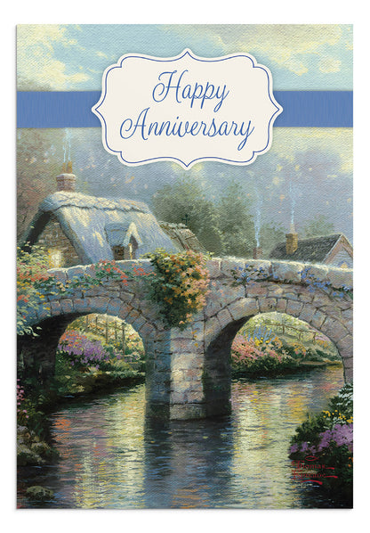 Anniversary - Thomas Kinkade - 12 Boxed Cards - The Christian Gift Company