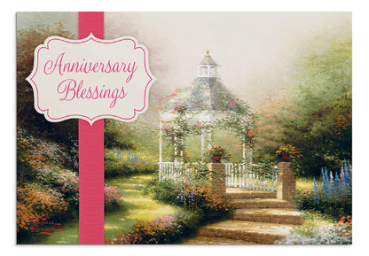 Anniversary - Thomas Kinkade - 12 Boxed Cards - The Christian Gift Company