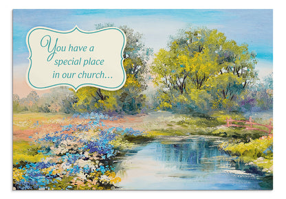 Church Occasions - You Are Welcome Here - 12 Boxed Cards, KJV - The Christian Gift Company