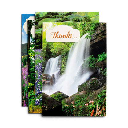 Thank You - Landscapes - 12 Boxed Cards, KJV - The Christian Gift Company