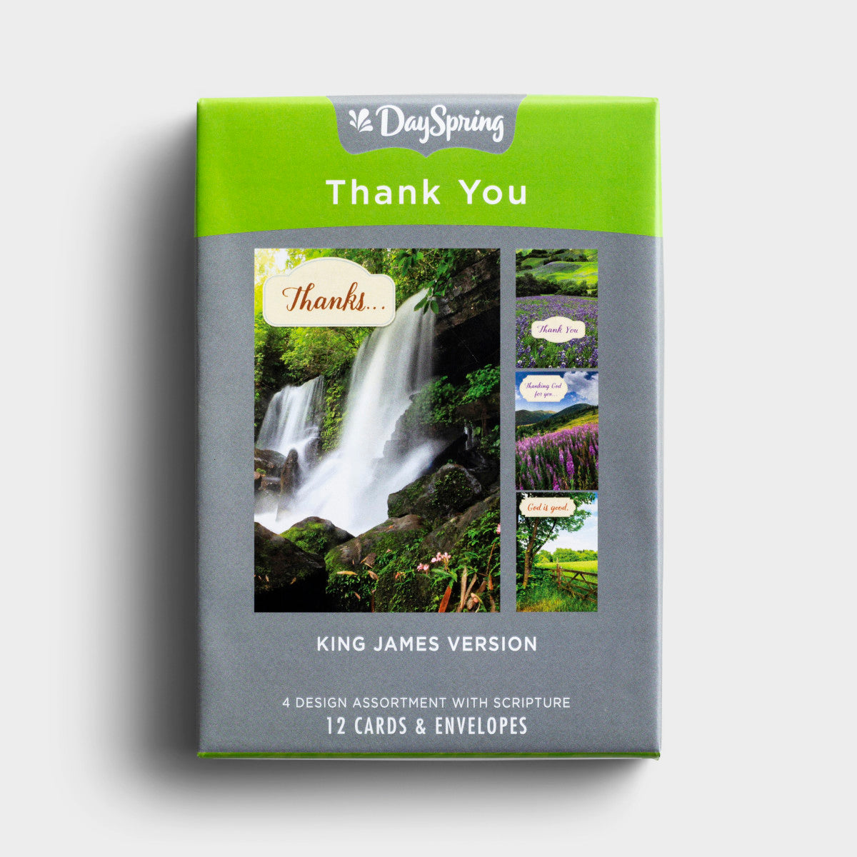 Thank You - Landscapes - 12 Boxed Cards, KJV - The Christian Gift Company