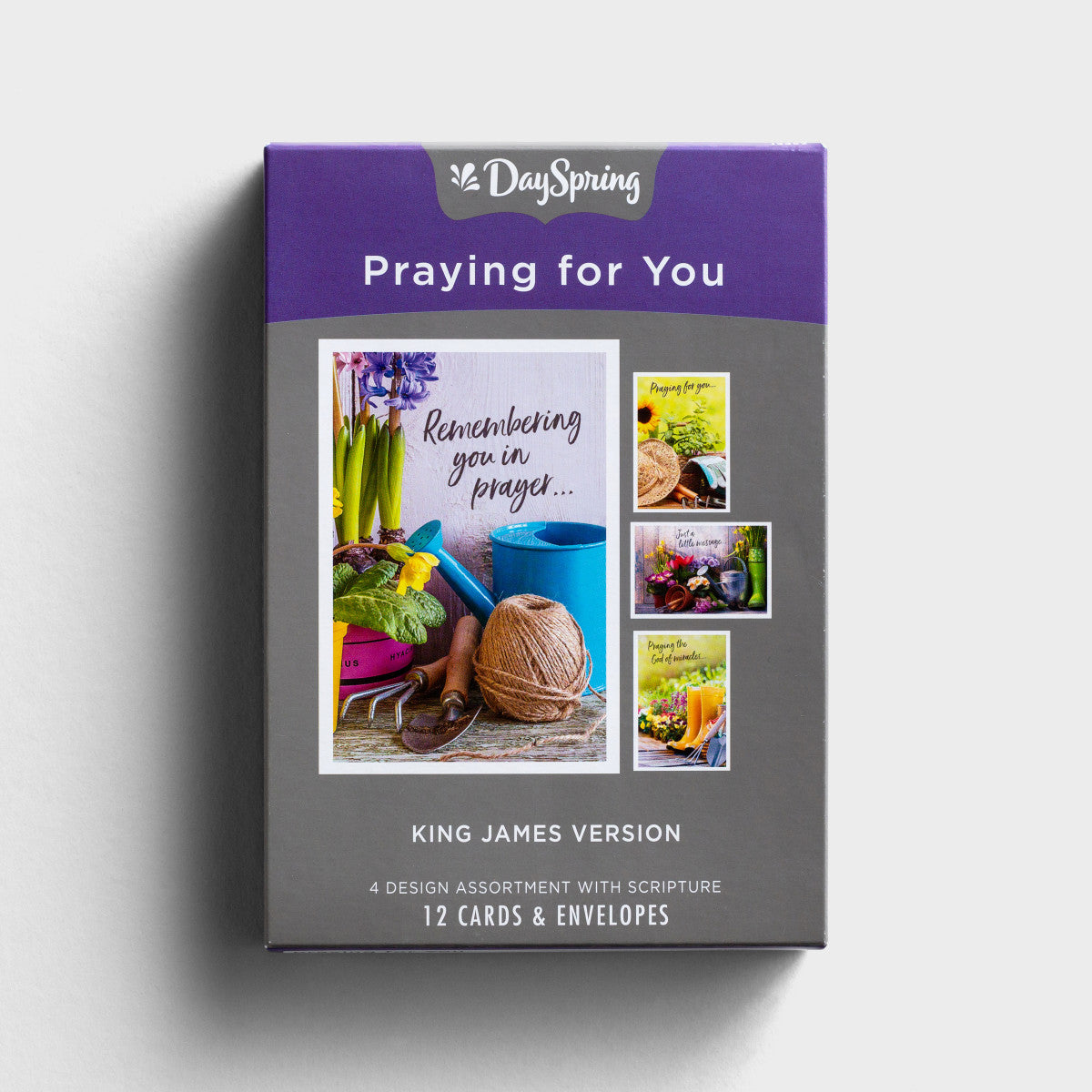 Praying for You - Gardening - 12 Boxed Cards, KJV - The Christian Gift Company