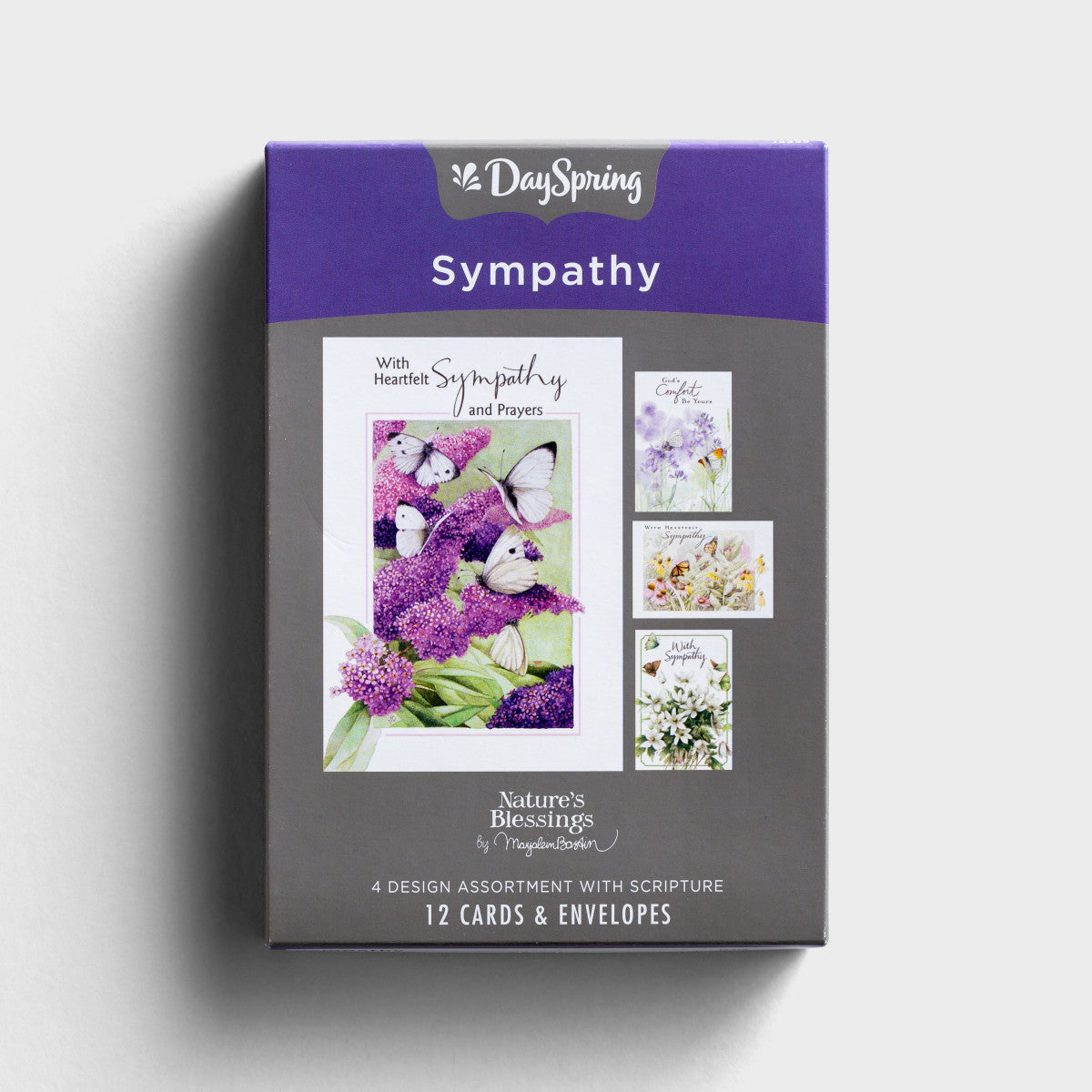 Nature's Blessings - Sympathy - 12 Boxed Cards - The Christian Gift Company