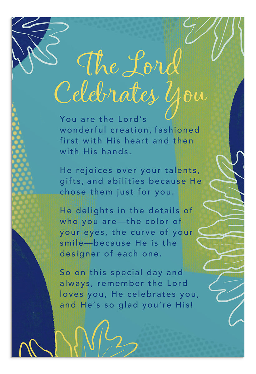 Birthday - Tropical Truths - 12 Boxed Cards, KJV - The Christian Gift Company