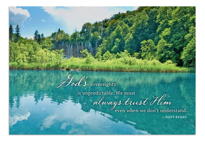 Tony Evans - Encouragement - Mountain Views - 12 Boxed Cards - The Christian Gift Company