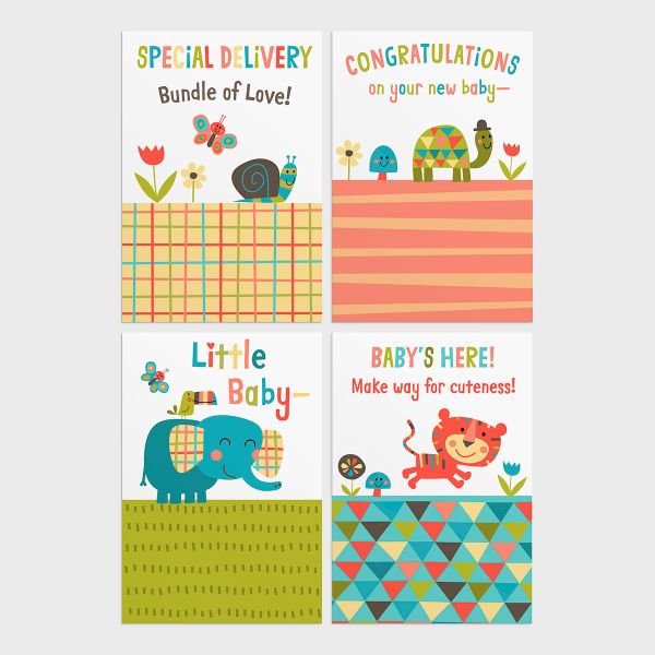 Baby - Make Way for Cuteness - 12 Boxed Cards, KJV - The Christian Gift Company