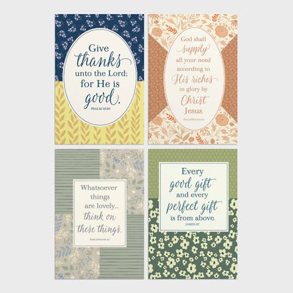 Blank - Every Good Gift - 12 Boxed Cards, KJV - The Christian Gift Company