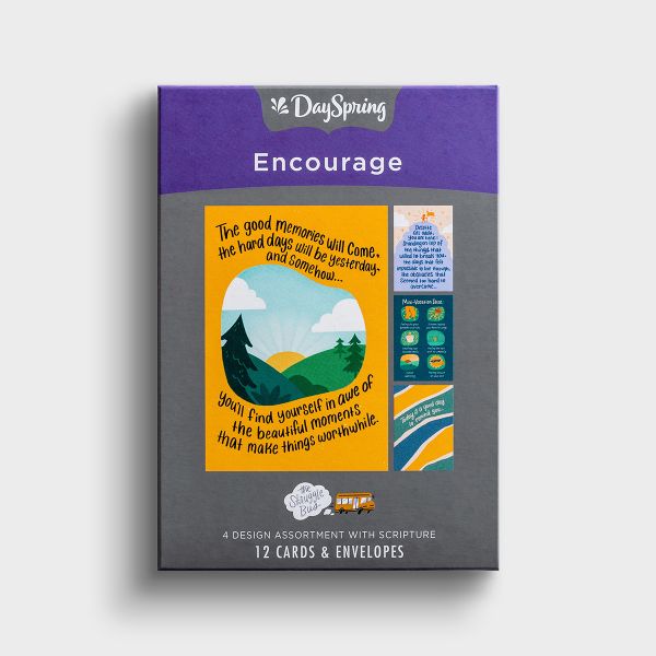 The Struggle Bus - Encourage - 12 Boxed Cards - The Christian Gift Company