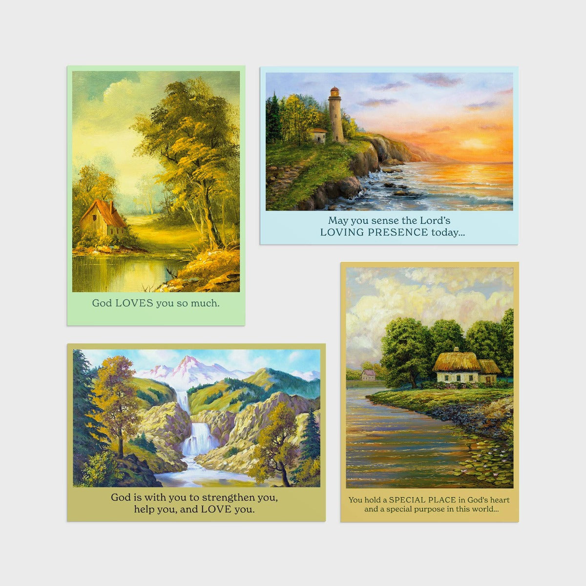 Encouragement - Fine Art - 12 Boxed Cards - The Christian Gift Company