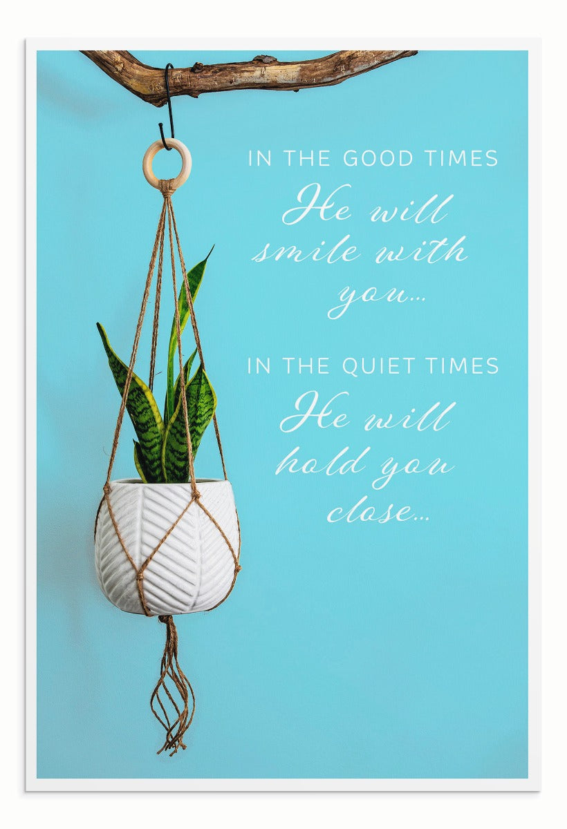 Encouragement - Simple Plants - 12 Boxed Cards - The Christian Gift Company