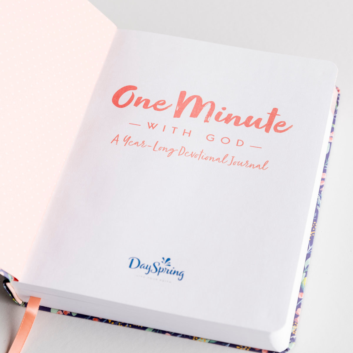 One Minute with God - Devotional Journal - The Christian Gift Company