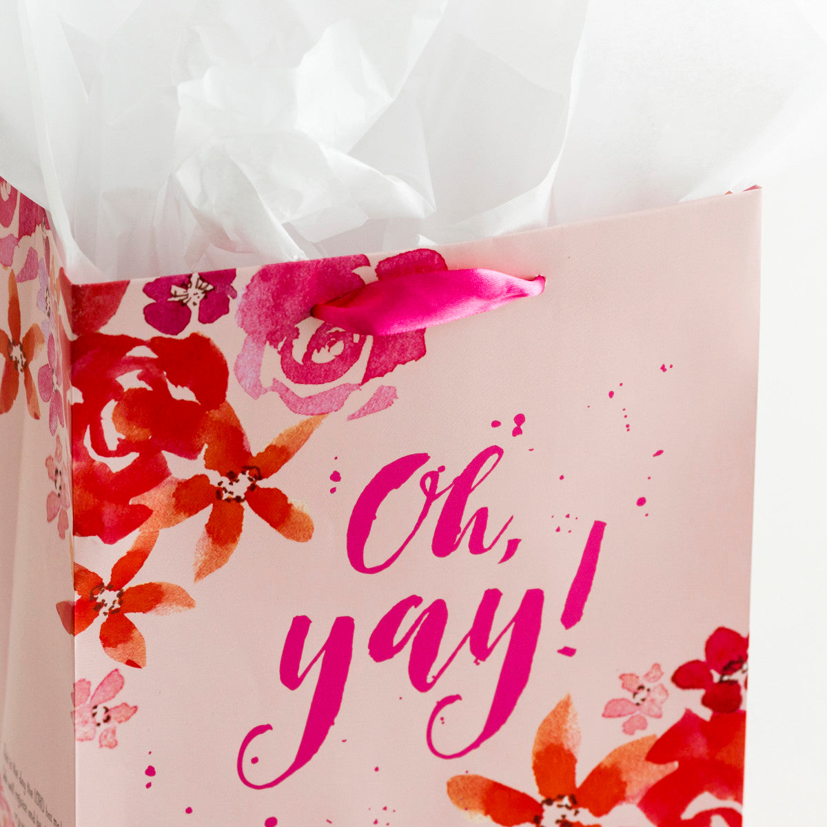 Oh, Yay - Medium Gift Bag with Tissue - The Christian Gift Company