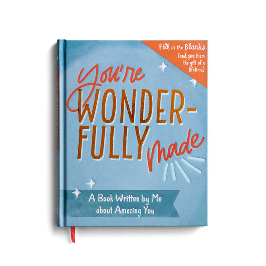 You're Wonderfully Made: A Book Written by Me About Amazing You - Gift Book - The Christian Gift Company