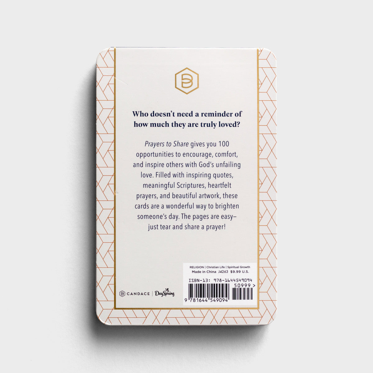 Prayers to Share: 100 Pass-Along Notes to Share the Love - The Christian Gift Company