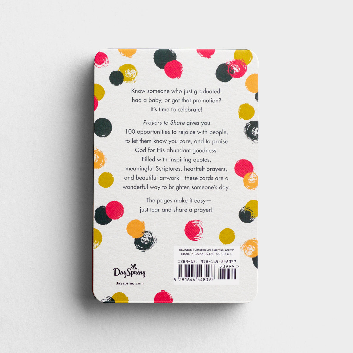 Prayers to Share: 100 Pass-Along Notes To Celebrate Life - The Christian Gift Company