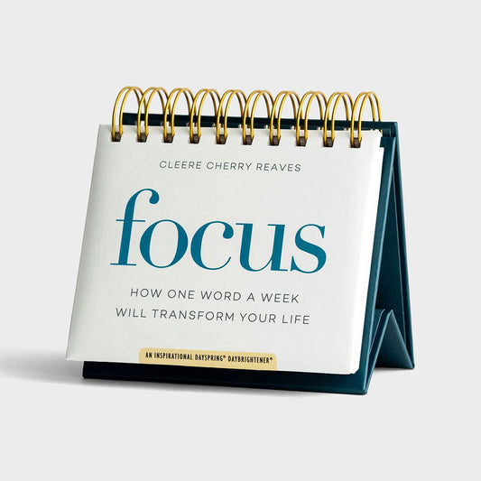 Focus: How One Word A Week Will Transform Your Life - 365 Day Inspirational DayBrightener - The Christian Gift Company