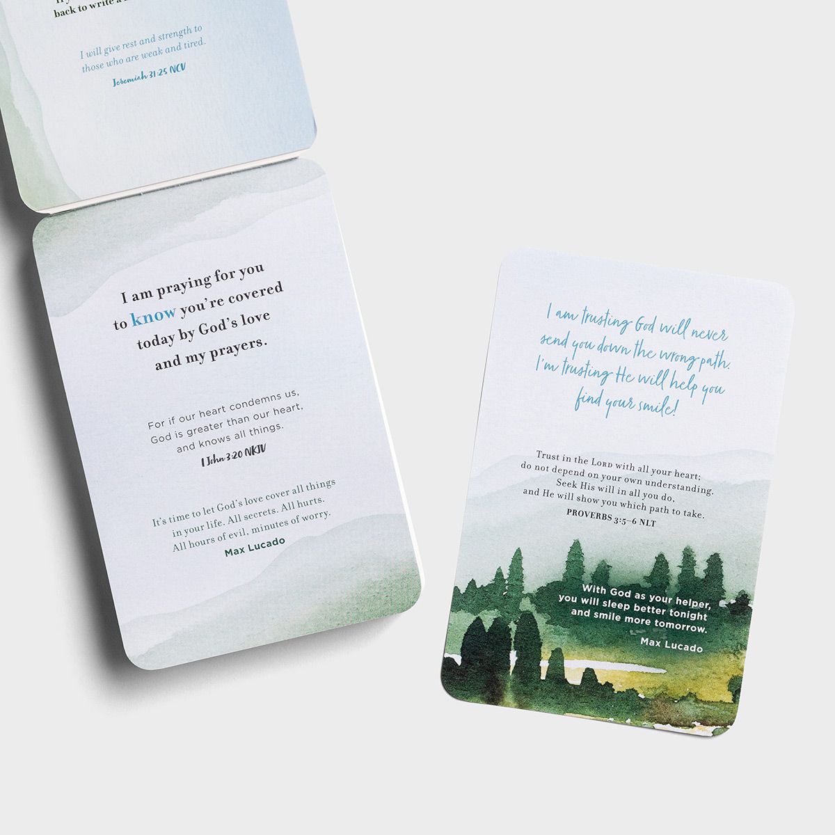 Max Lucado - Prayers to Share: 100 Pass-Along Notes for Peace & Rest - The Christian Gift Company