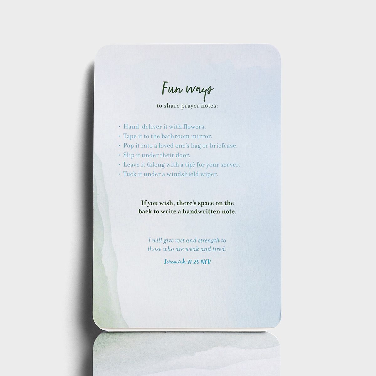 Max Lucado - Prayers to Share: 100 Pass-Along Notes for Peace & Rest - The Christian Gift Company