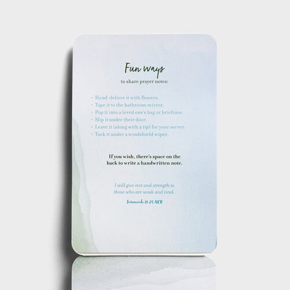 Max Lucado - Prayers to Share: 100 Pass-Along Notes for Peace & Rest - The Christian Gift Company