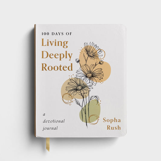 100 Days of Living Deeply Rooted - Devotional Journal - The Christian Gift Company