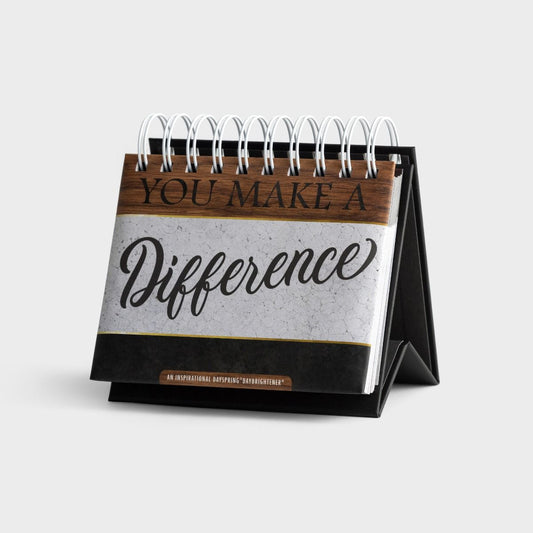 You Make a Difference: An Inspirational DaySpring DayBrightener - The Christian Gift Company