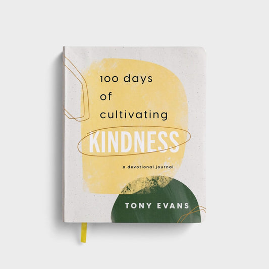 Tony Evans - 100 Days of Cultivating Kindness - A Devotional Journal - The Christian Gift Company