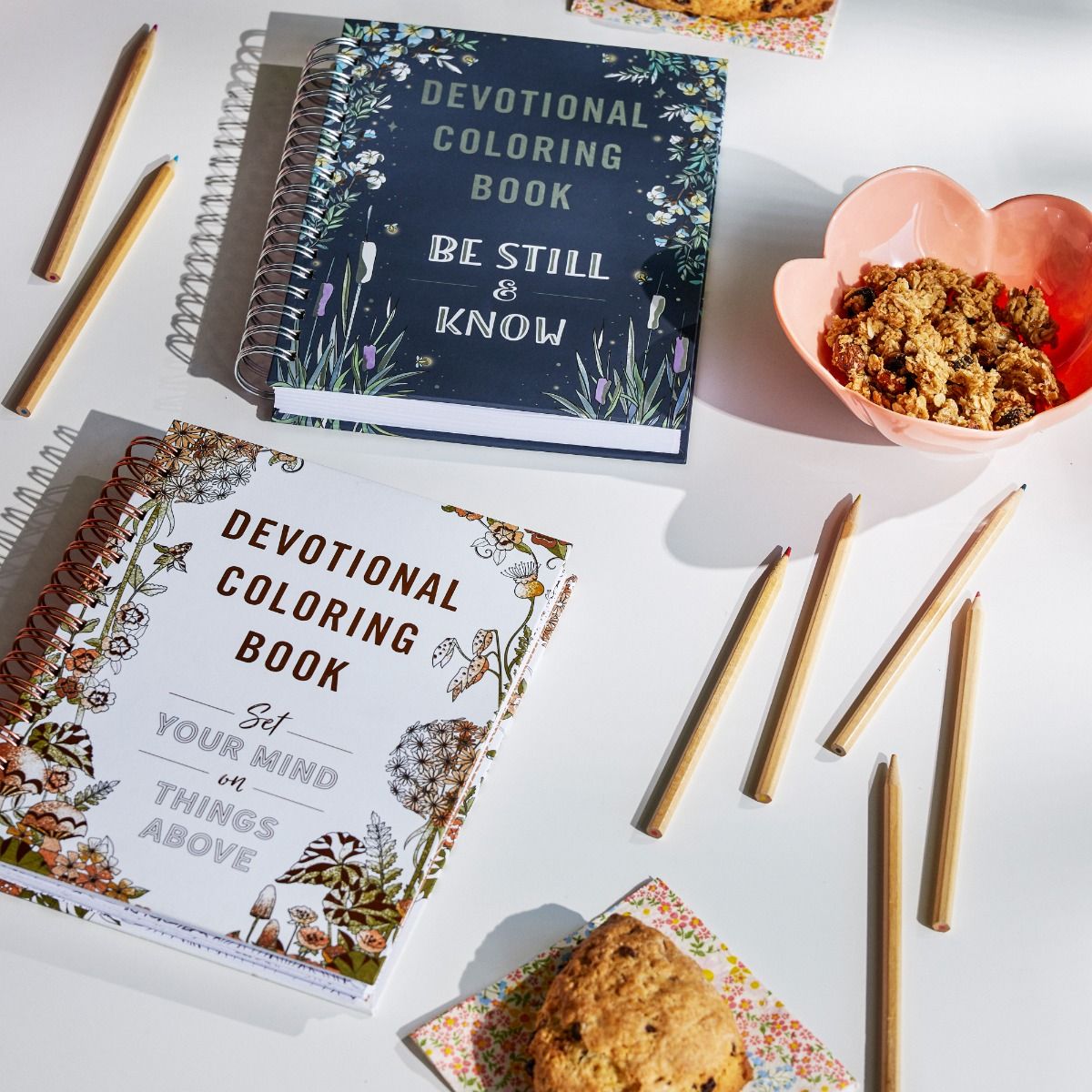 Be Still & Know: Devotional Coloring Book - The Christian Gift Company