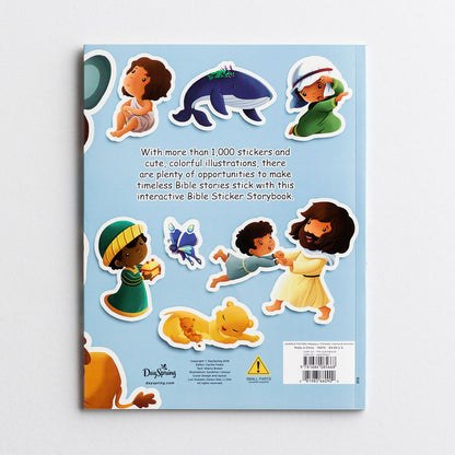 The 1000 Stickers Bible StoryBook - The Christian Gift Company