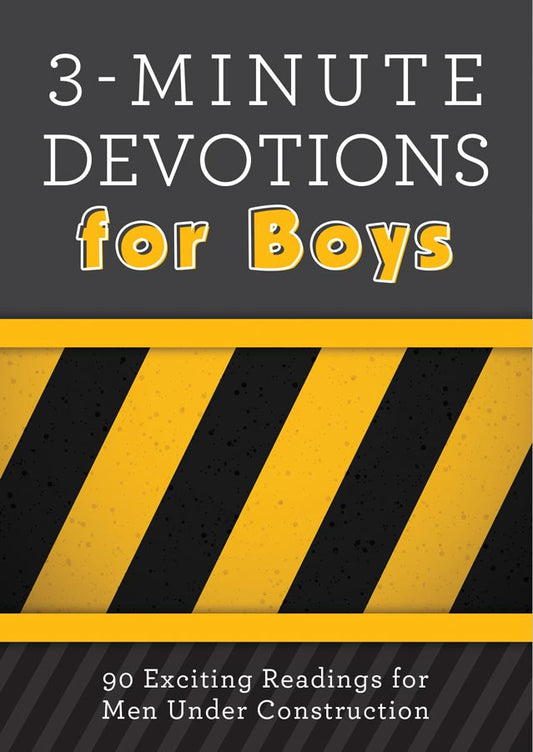 3-Minute Devotions for Boys - The Christian Gift Company