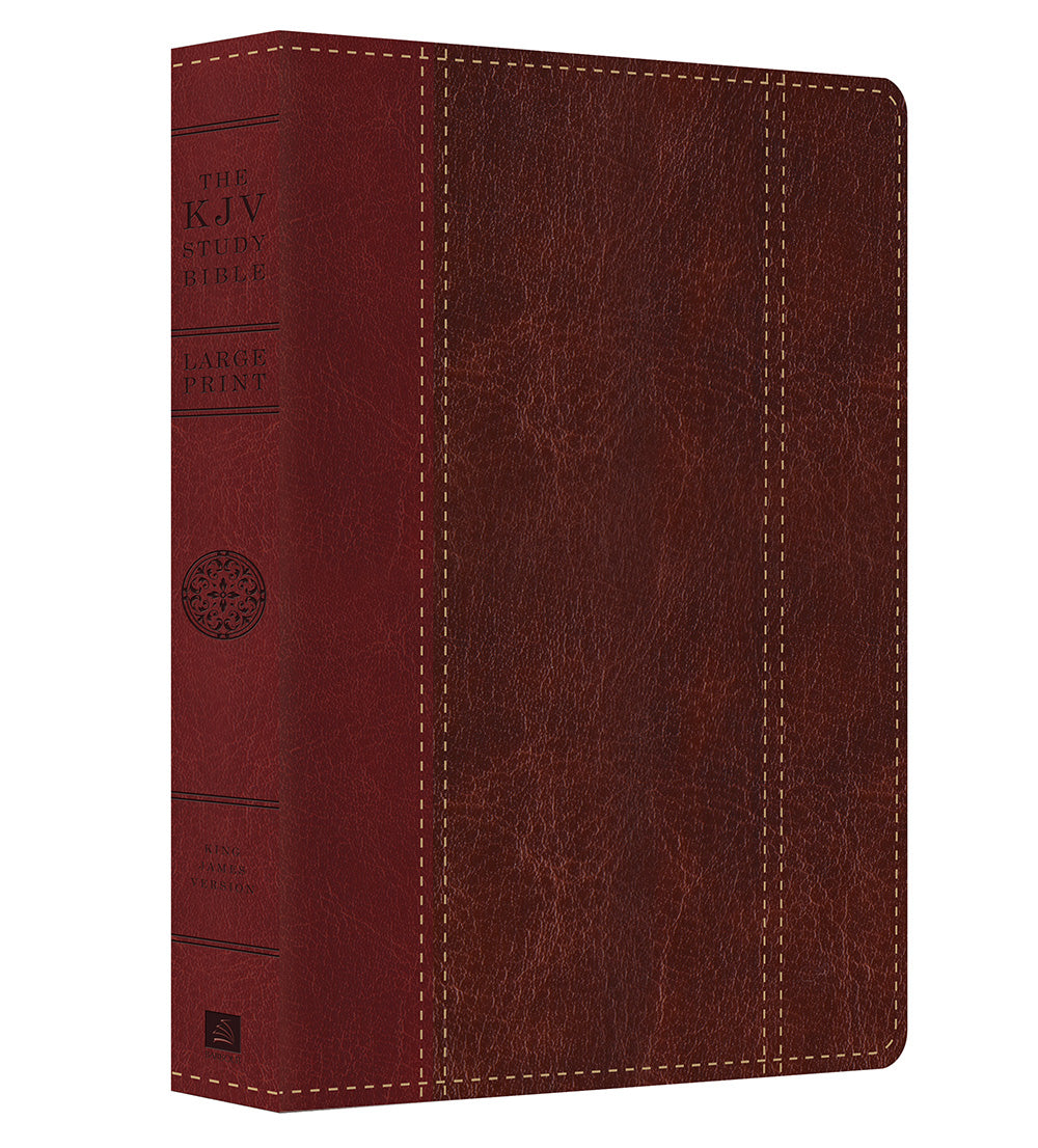 The KJV Study Bible - Large Print (DiCarta) - The Christian Gift Company