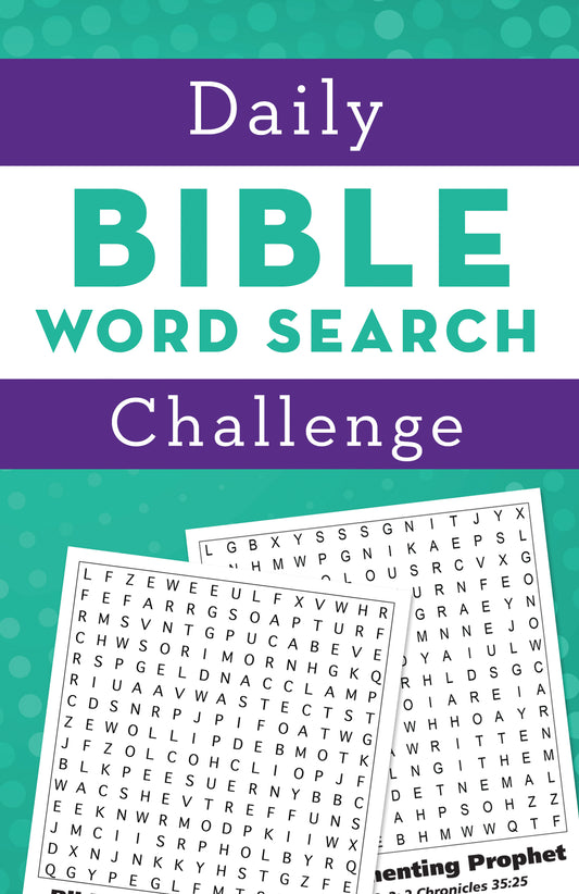 Daily Bible Word Search Challenge - The Christian Gift Company