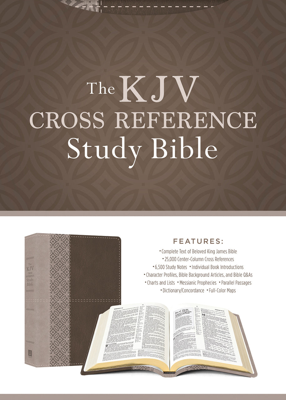 KJV Cross Reference Study Bible [Stone] - The Christian Gift Company