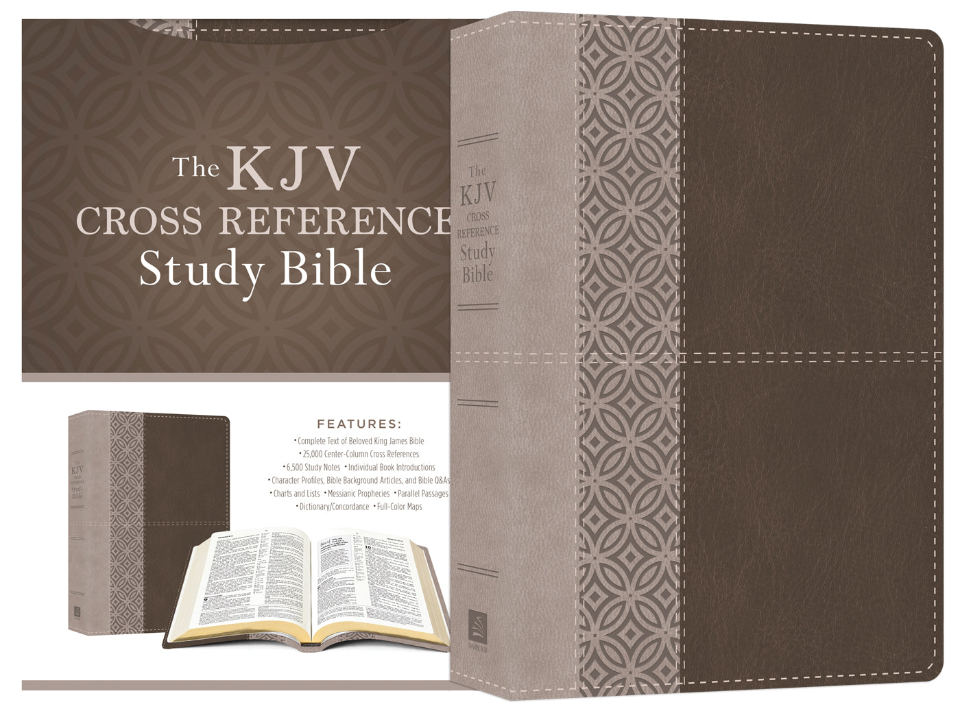 KJV Cross Reference Study Bible [Stone] - The Christian Gift Company