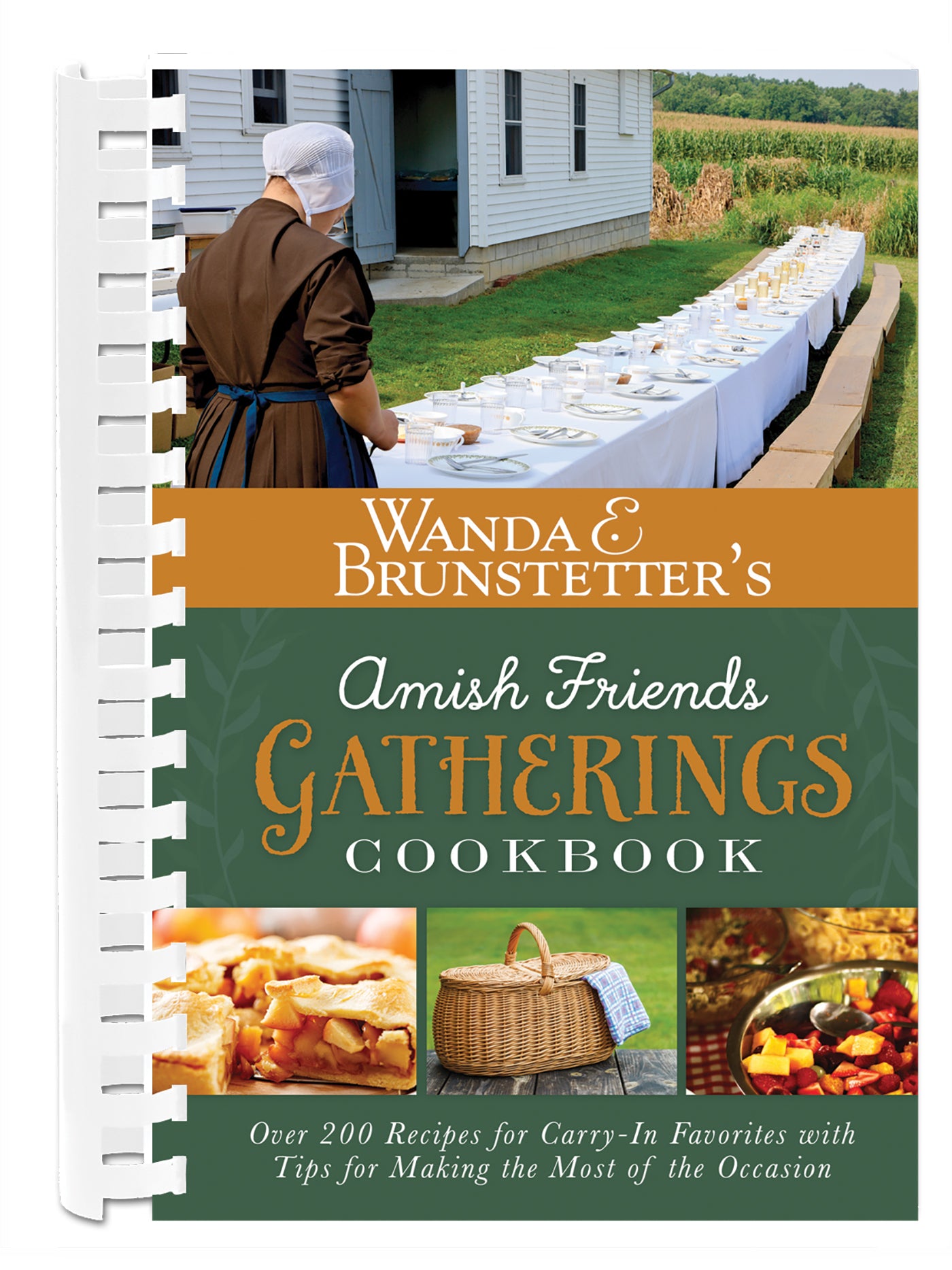 Wanda E. Brunstetter's Amish Friends Gatherings Cookbook - The Christian Gift Company