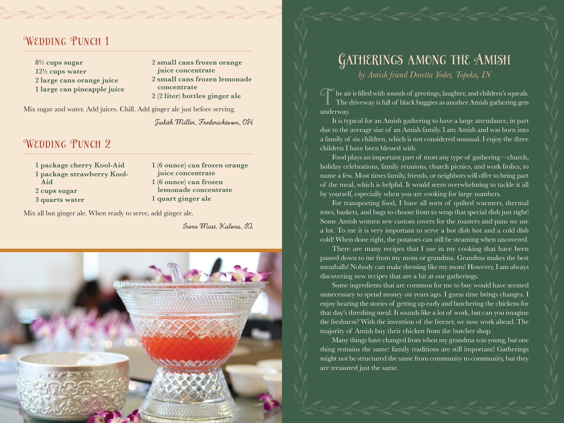 Wanda E. Brunstetter's Amish Friends Gatherings Cookbook - The Christian Gift Company
