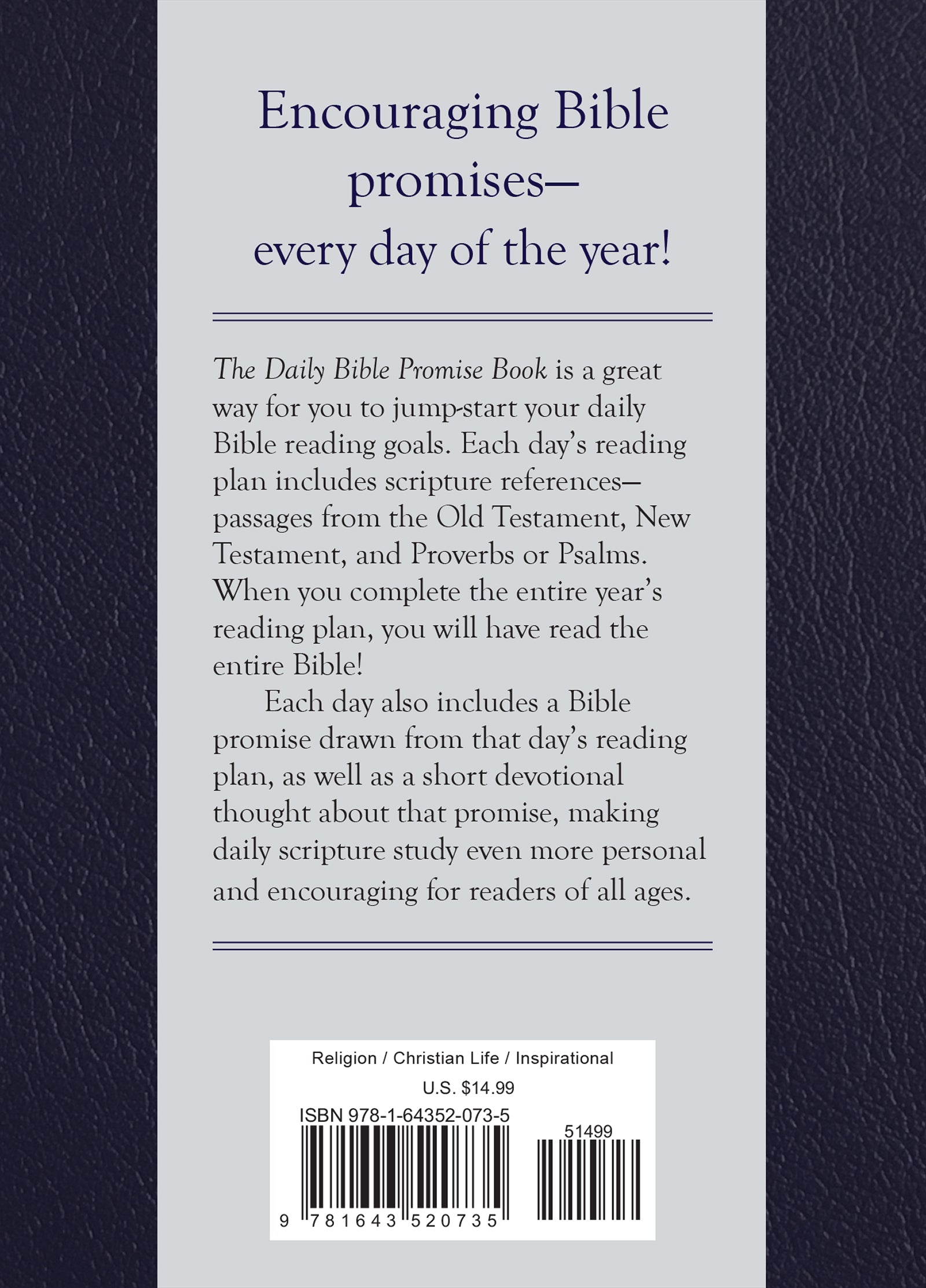 The Daily Bible Promise Book - The Christian Gift Company