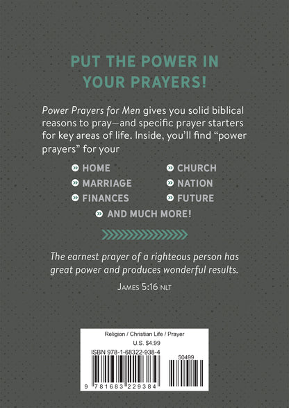 Power Prayers for Men - The Christian Gift Company