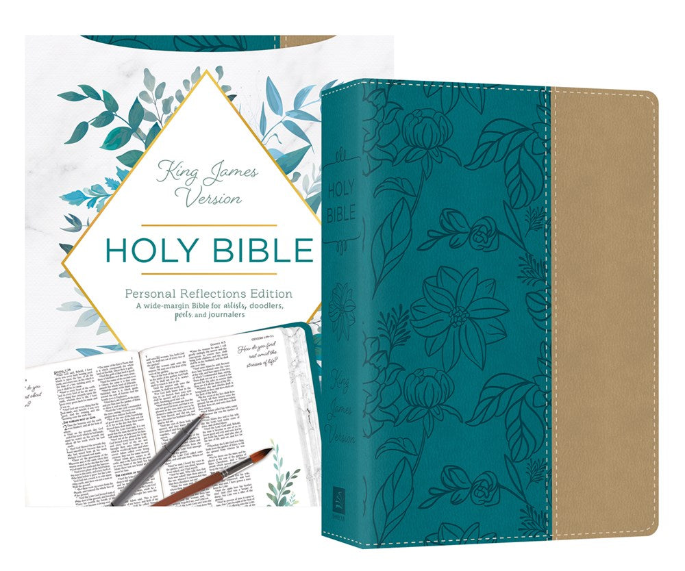 Personal Reflections KJV Bible with Prompts - The Christian Gift Company