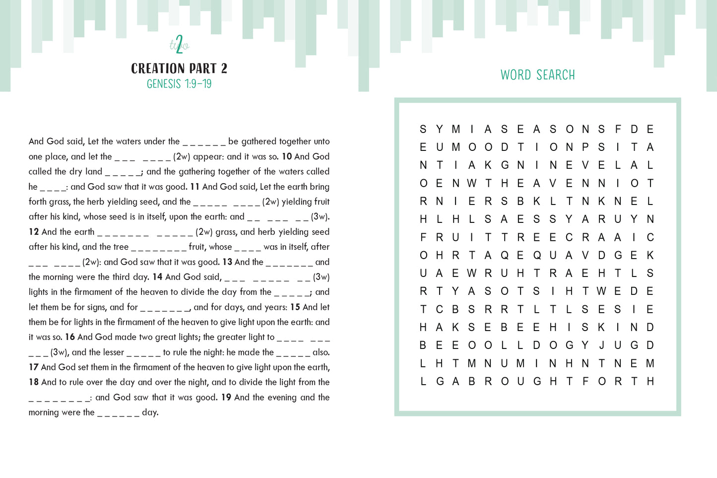 Bible Memory Word Searches - The Christian Gift Company
