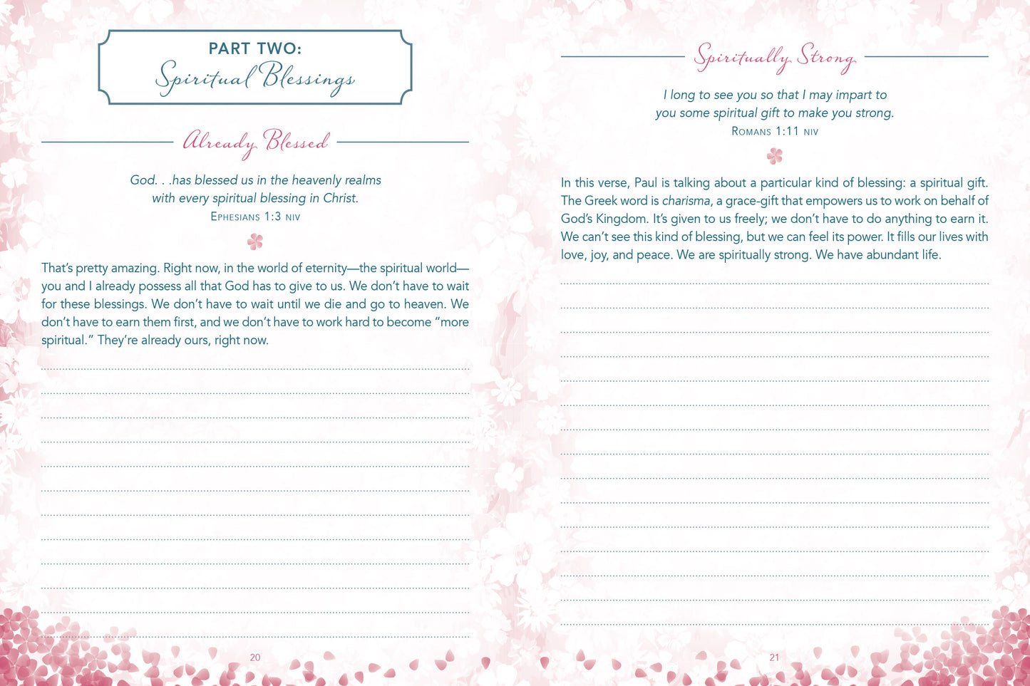 Today God Wants You to Know. . .You Are Blessed Devotional Journal - The Christian Gift Company