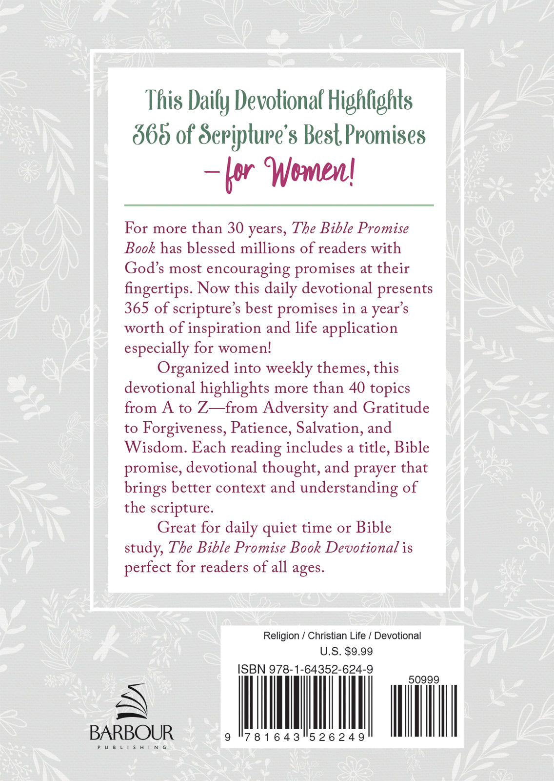 The Bible Promise Book Devotional for Women - The Christian Gift Company