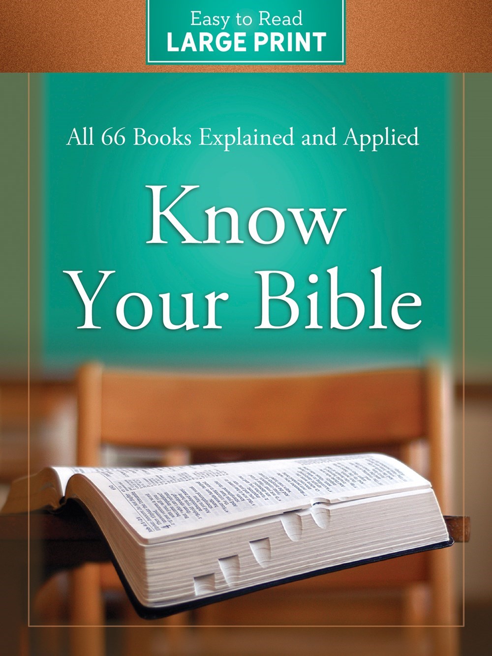 Know Your Bible Large Print Edition - The Christian Gift Company