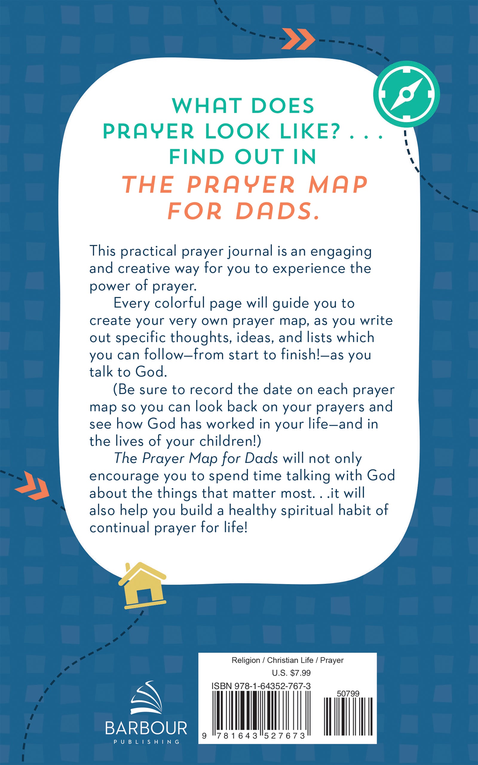 The Prayer Map® for Dads - The Christian Gift Company