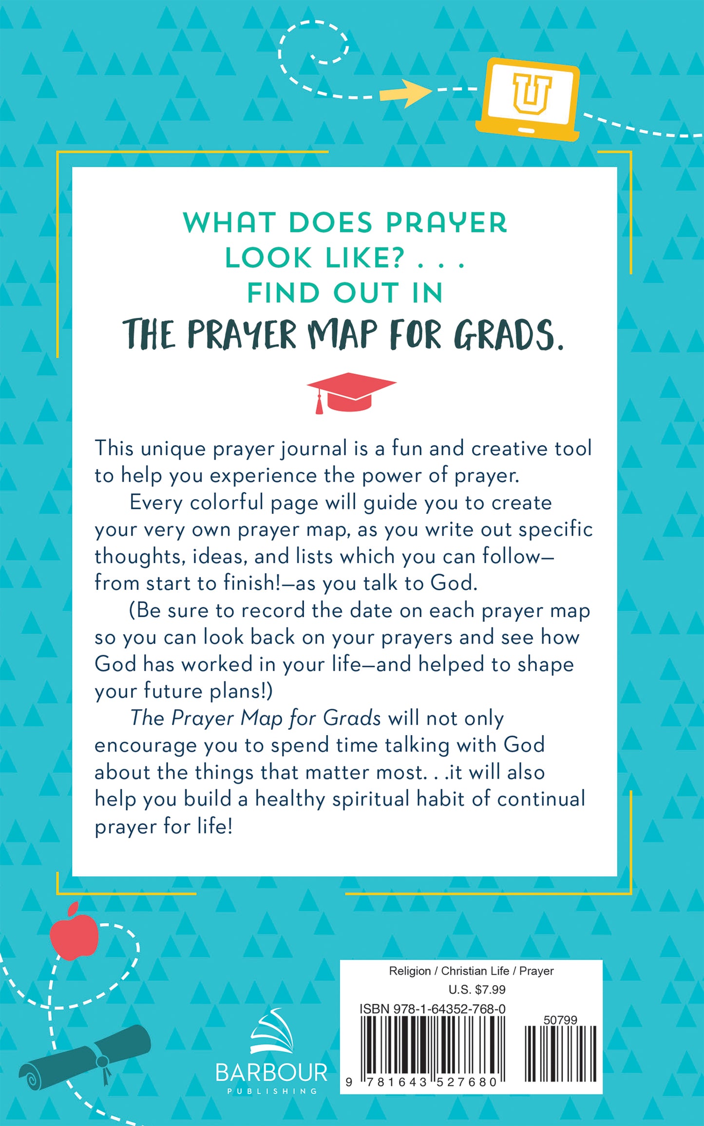 The Prayer Map for Grads - The Christian Gift Company