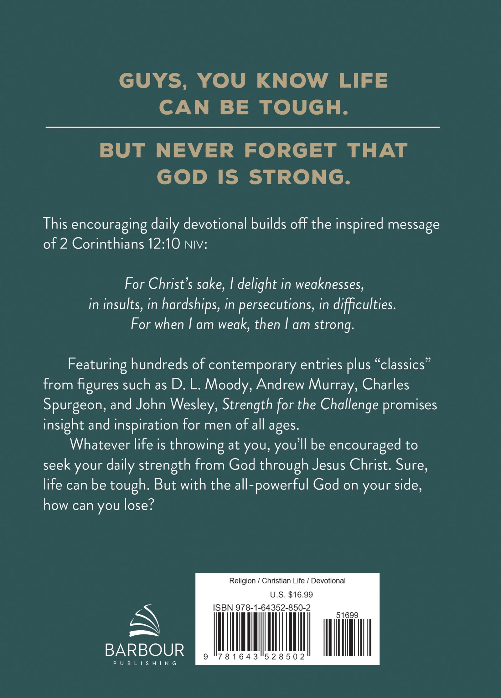 Strength for the Challenge - The Christian Gift Company