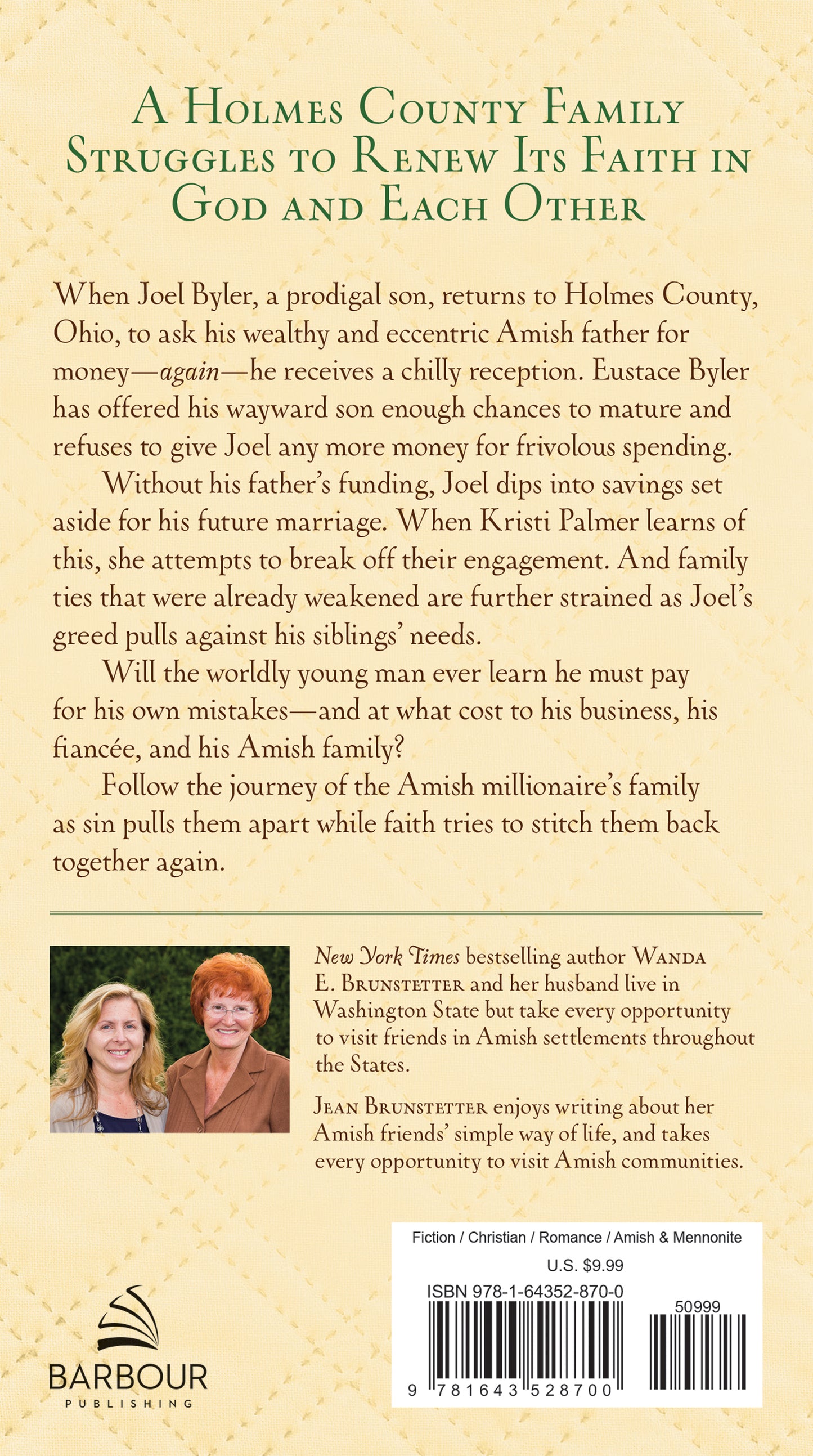 The Amish Millionaire - The Christian Gift Company