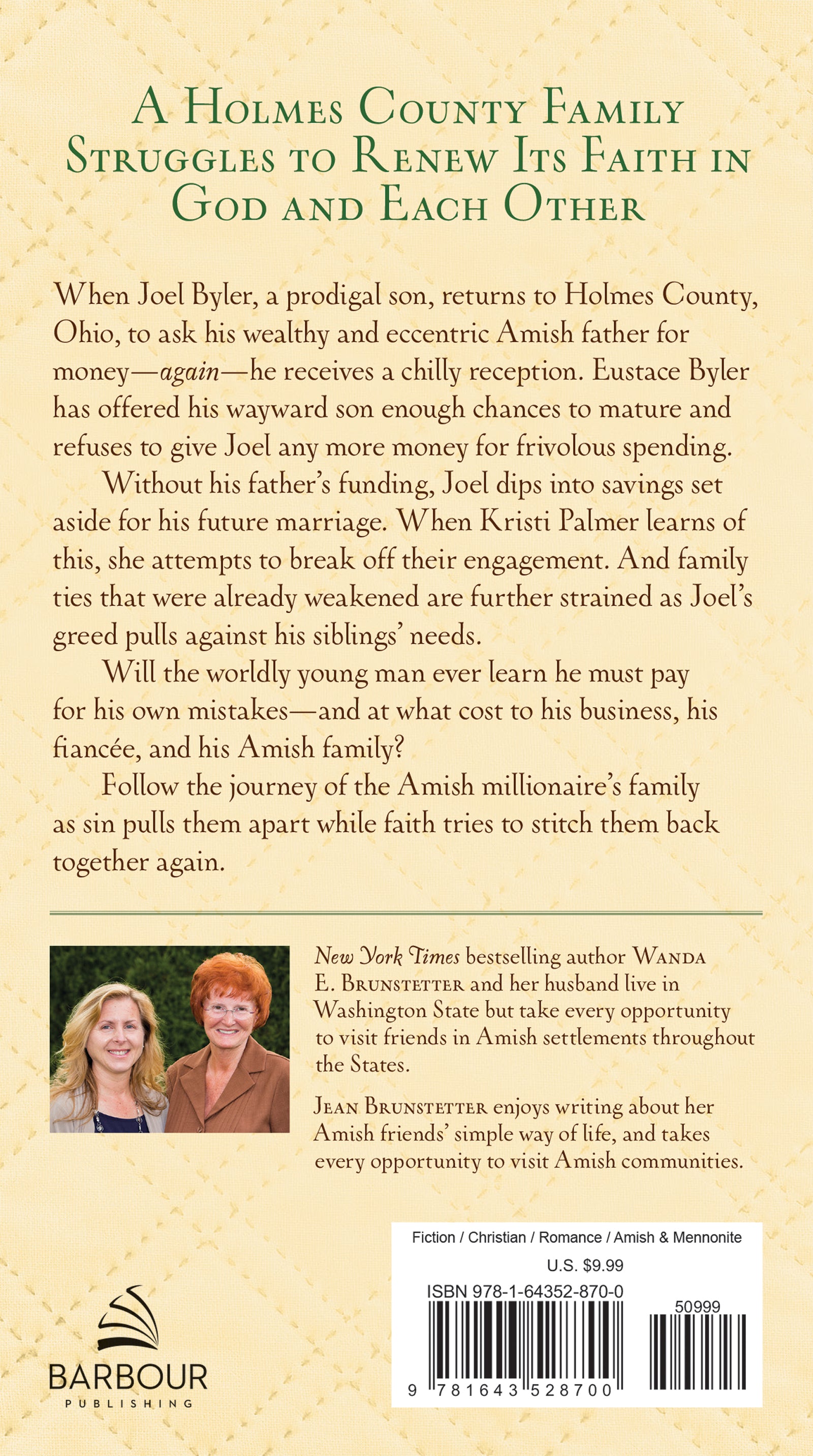 The Amish Millionaire - The Christian Gift Company