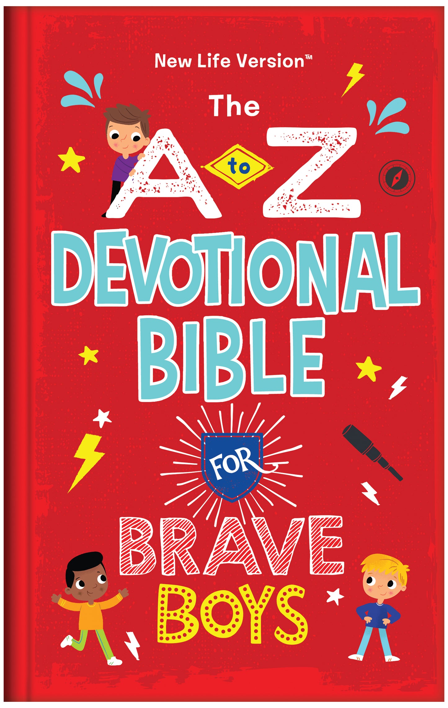 The A to Z Devotional Bible for Brave Boys - The Christian Gift Company