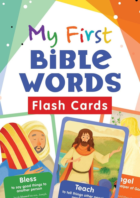My First Bible Words Flash Cards - The Christian Gift Company