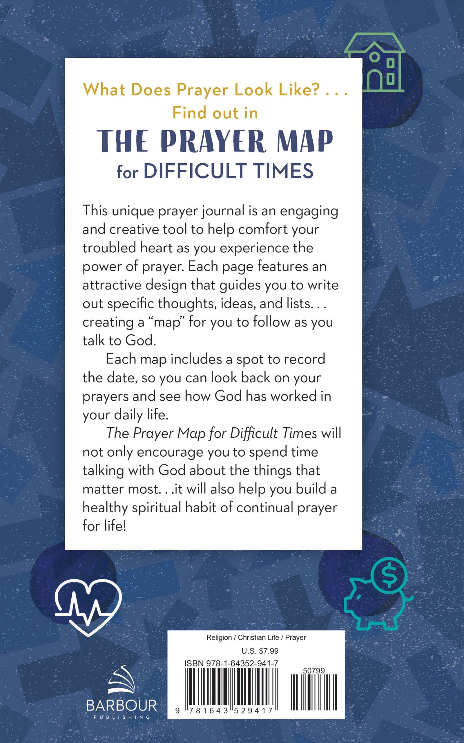 The Prayer Map for Difficult Times - The Christian Gift Company